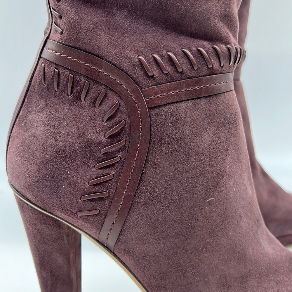 JIMMY CHOO EUSTON SUEDE OVER THE KNEE BOOTS.  NEVER WORN size 38.5